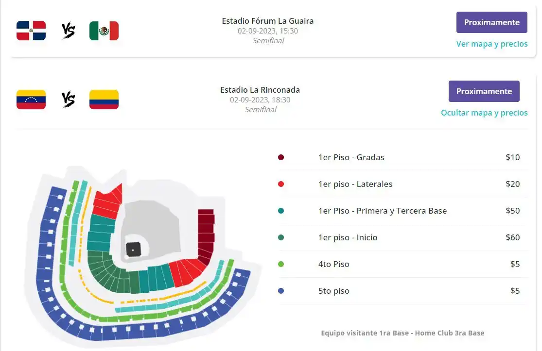 ¡NUEVOS PRECIOS PARA LA SERIE DEL CARIBE! Si quiere ir al estadio a ver la semifinal, esto es lo que TENDRÁ QUE PAGAR