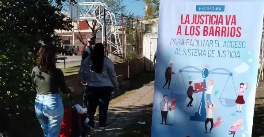 El programa “La Justicia va a los Barrios” atenderá este viernes en Crespo
