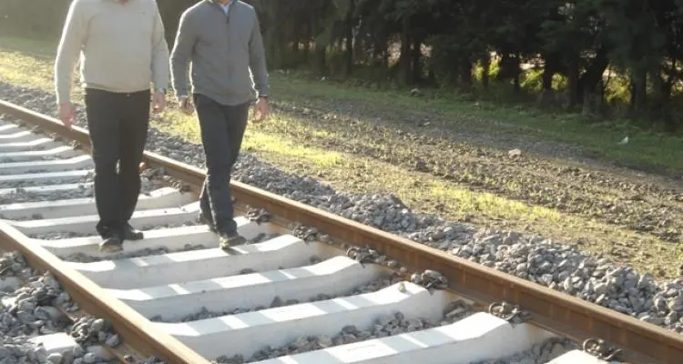 Franetovich: “En diciembre vamos a recorrer esta vía con trenes nuevos”
