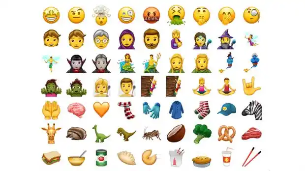 Los nuevos emoji que vas a poder usar en la segunda mitad de 2017
