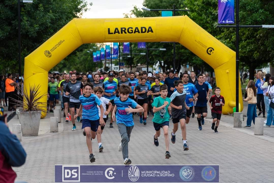 Maratonata por la inclusión en Rufino