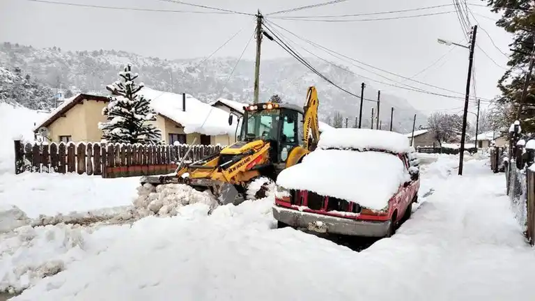 Patagonia: cierre de rutas y temperaturas de hasta -20 grados