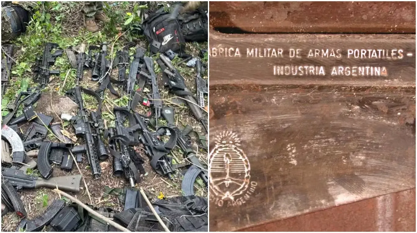 Encontraron un FAL argentino en manos del Comando Vermelho: investigan si provino de robos en Santa Fe