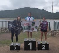 Matilde Martínez ganó en aguas abiertas en Córdoba