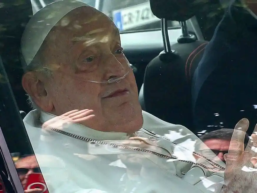 Bergoglio continúa su recuperación en la Santa Sede. Foto: Reuters.