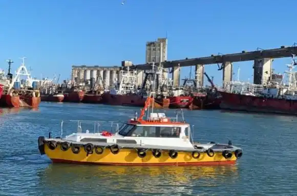 Avanzan las obras de dragado del Puerto de Mar del Plata