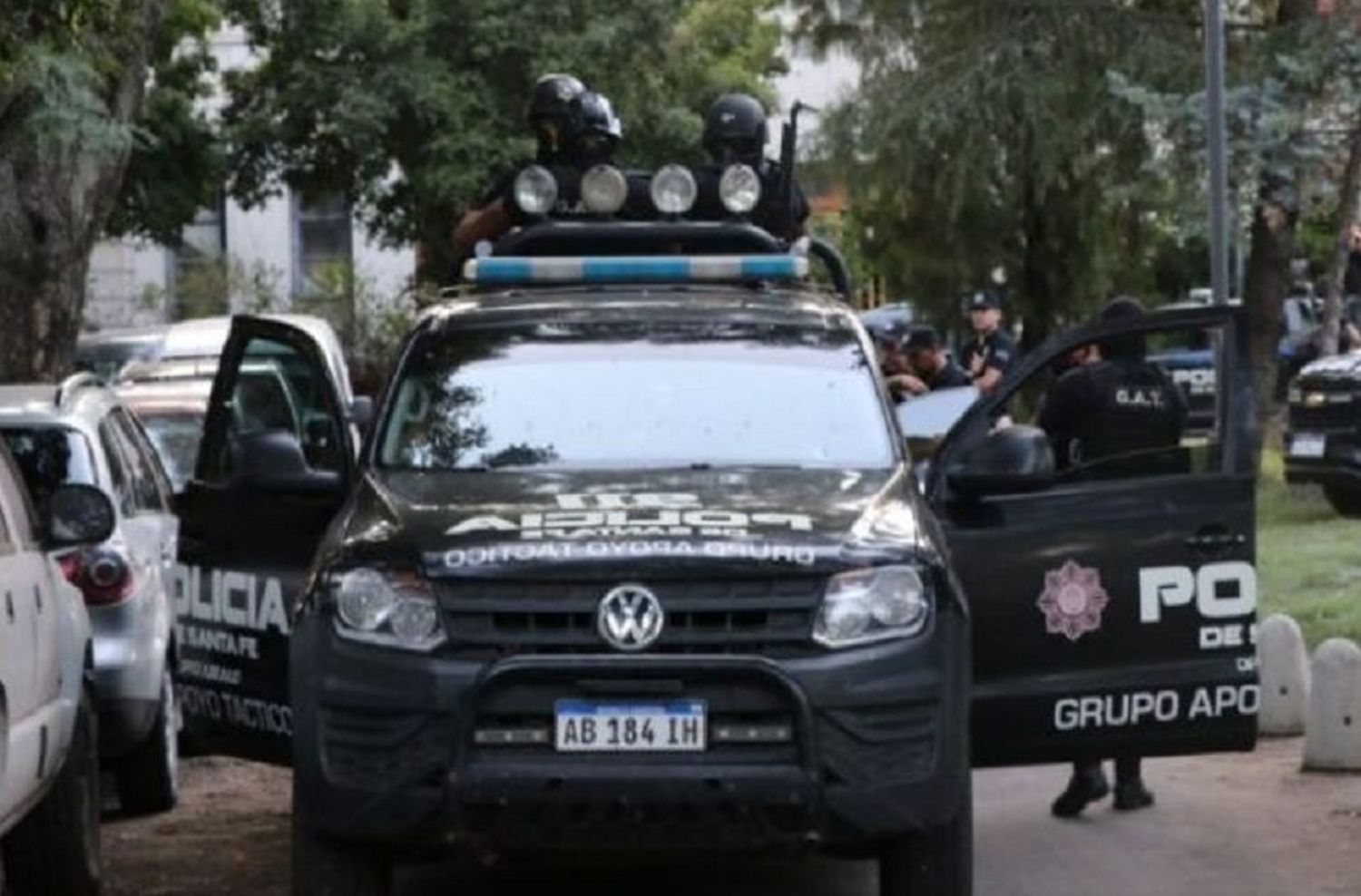 Dos heridos tras un violento tiroteo en zona norte