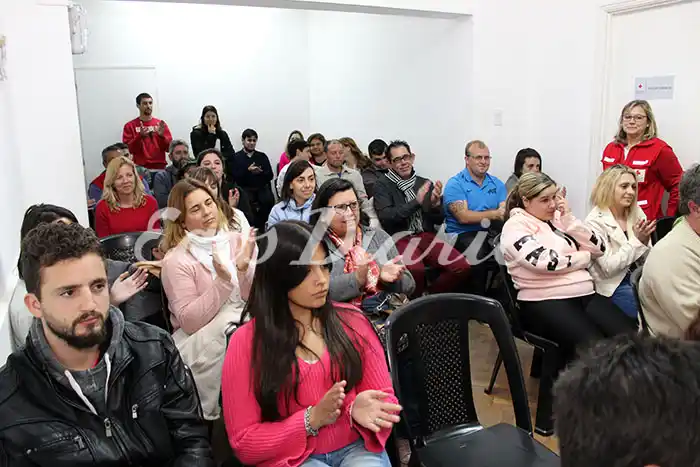 Finalizó curso de la Cruz Roja