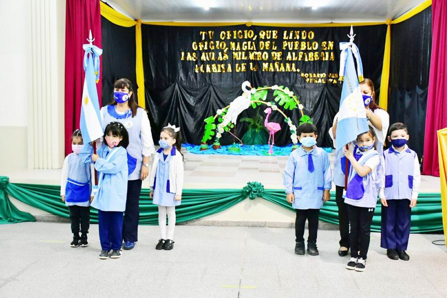 Los festejos seguirán el próximo lunes 30
en la plaza San Martín de la ciudad capital