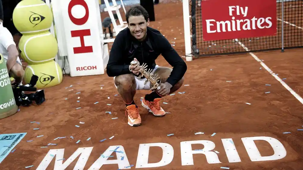 El abierto de tenis de Madrid tampoco se jugará en septiembre