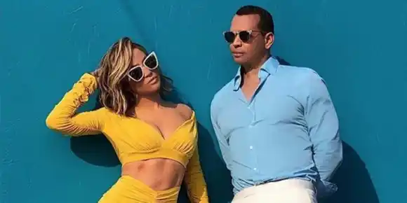 Así de romántico le deseó JLo lo mejor a ARod