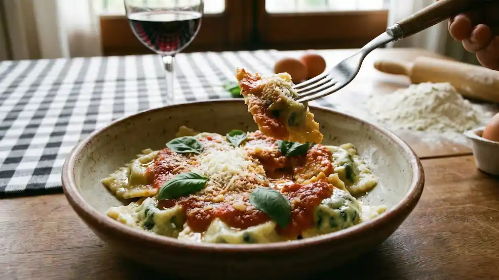 Ravioles de cordero caseros: una receta simple que fusiona tradición italiana y sabor argentino