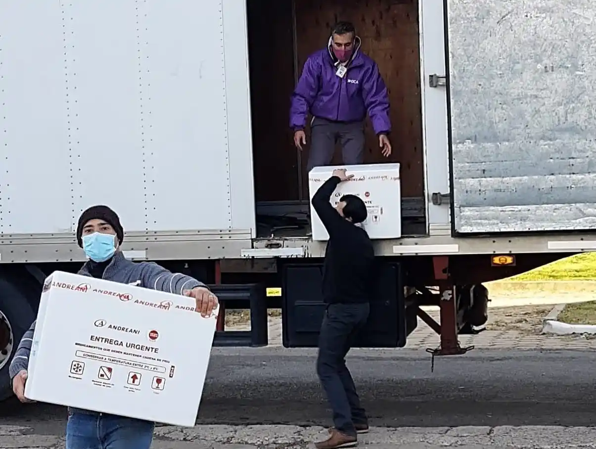 Llegaron otras 46.400 vacunas de Sinopharm a Entre Ríos