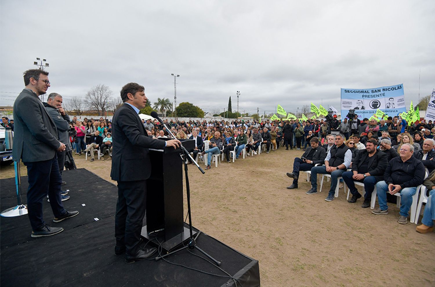 Kicillof: "La universidad pública y gratuita es condición necesaria para el desarrollo con inclusión"