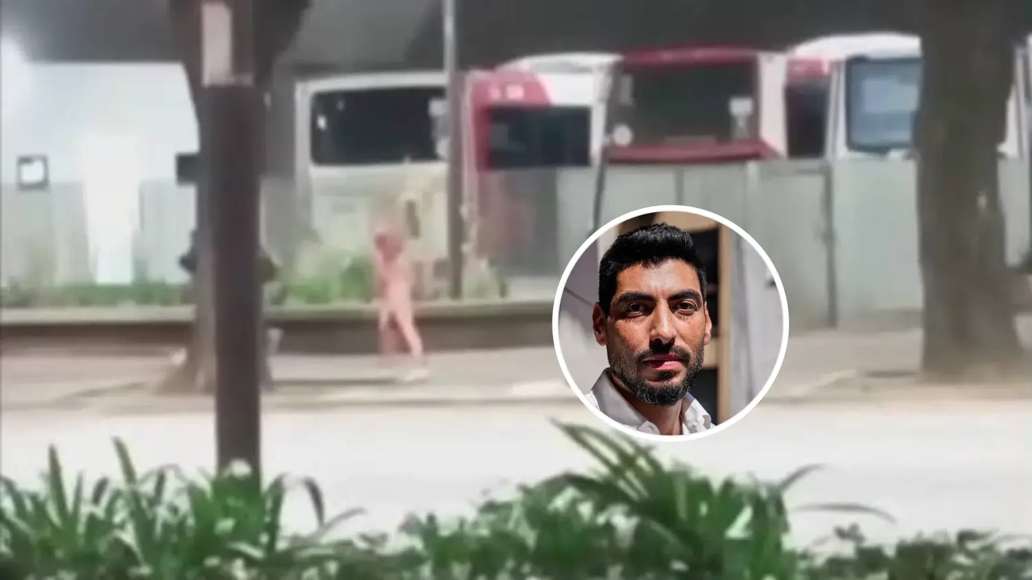 El video que complica a Facundo Moyano: la modelo que salió desnuda a la calle y denunció un episodio de violencia