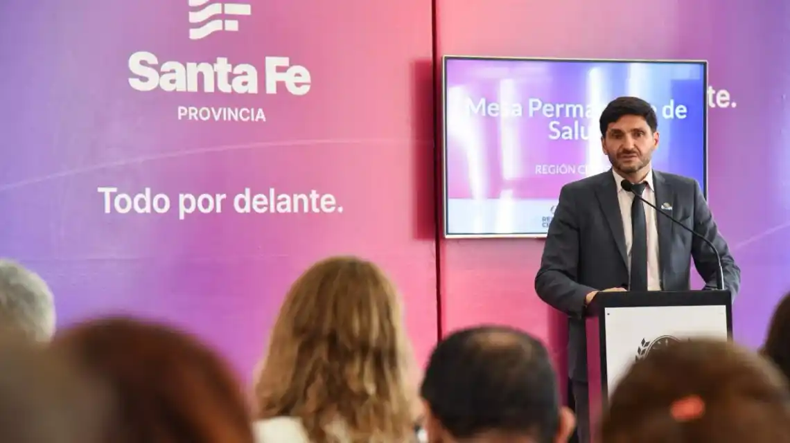 Pullaro encabezó el acto en la ciudad de Rosario.