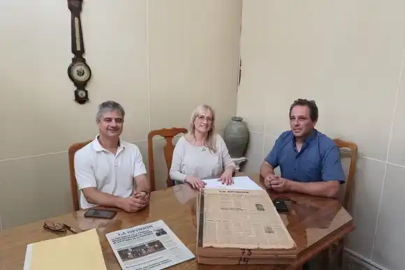 Convenio de trabajo entre el Archivo Histórico Municipal y Diario La Opinión