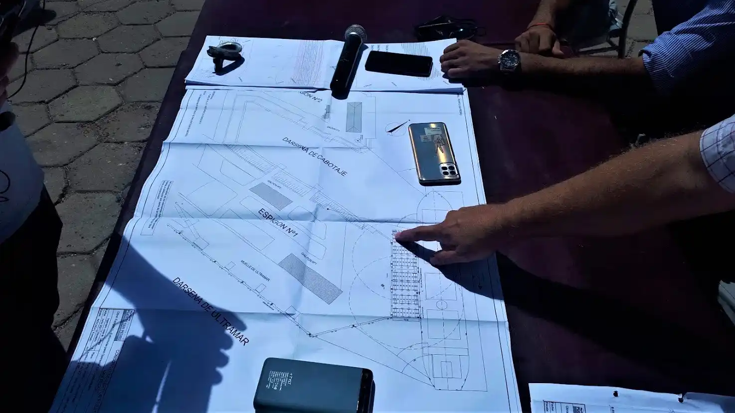 Puerto: Almada retomó la presidencia y aprobaron la adjudicación de la obra del muelle