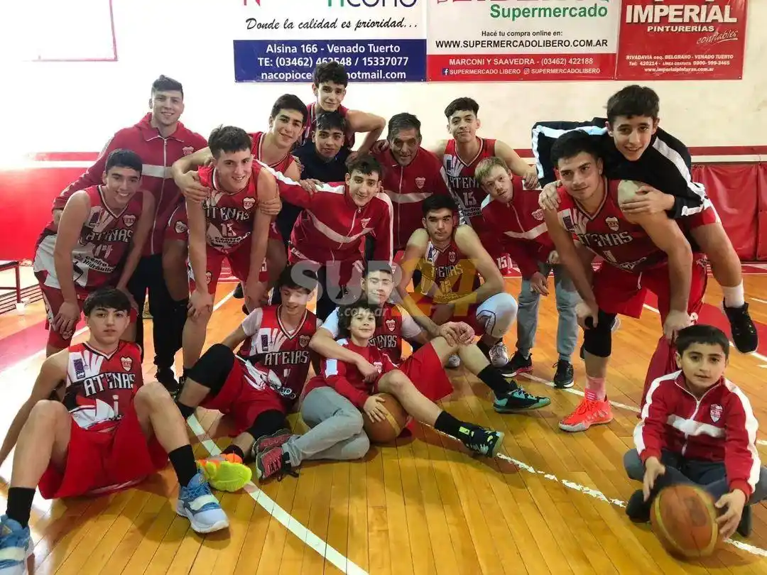 El U17 de Atenas sigue su marcha arrolladora y se quedó con el cuadrangular semifinal