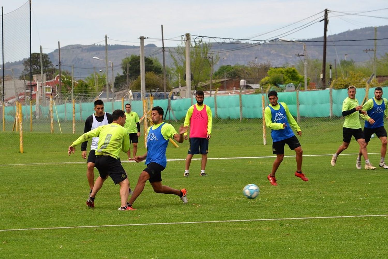 Inicio de otra semana para el plantel de Santamarina