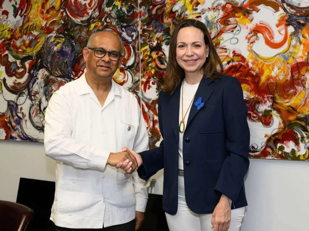 Albert Ramdin se reunió con María Corina: analizaron el rol de la OEA en la transición en Venezuela