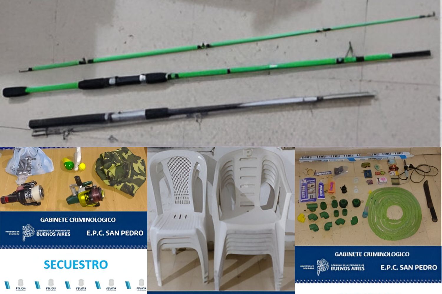 Recuperan elementos robados en Agrupación Mallorca
