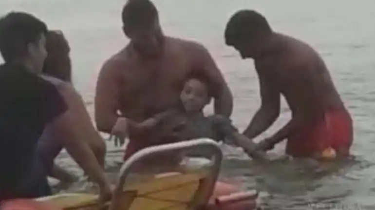La reacción de un niño al conocer el río Paraná