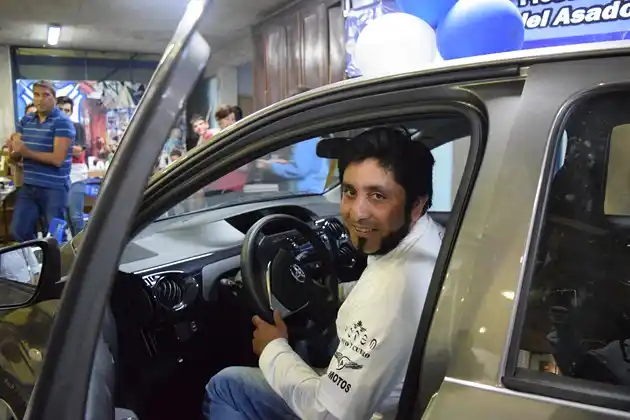 Ganadores del bono de la Fiesta Nacional del Asado con cuero