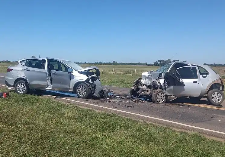 El accidente ocurrió esta mañana (Gentileza: Radio Belgrano)