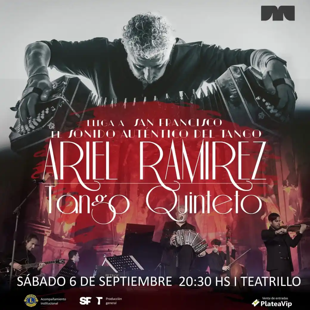 Ariel Rámirez en el teatrillo
