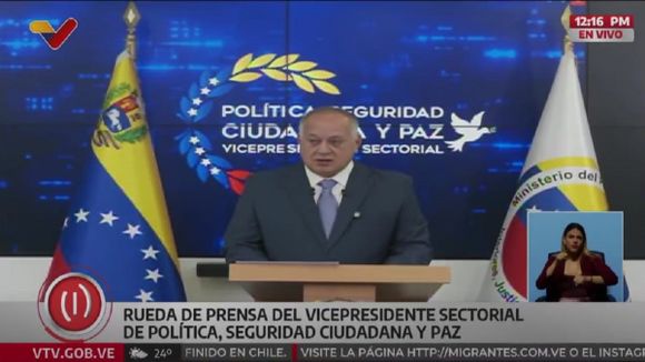 CABELLO anuncia decomiso de más de 16.000 kilos de drogas en la «operación Relámpago del Catatumbo»