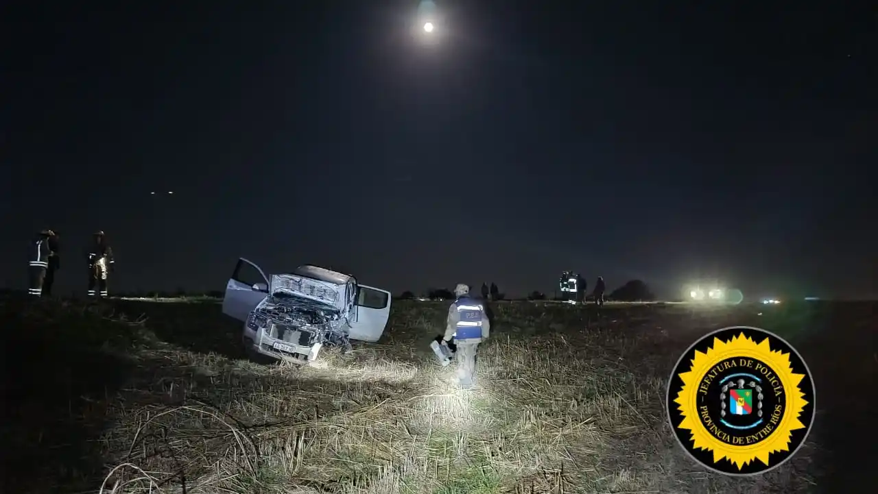 Choque frontal en Ruta Provincial N° 11: dos personas heridas