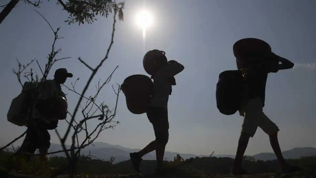 15.000 víctimas de desplazamiento forzado