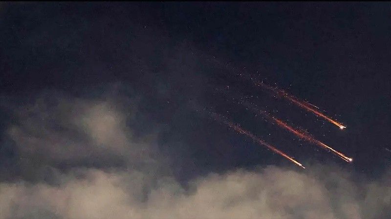 Irán respondió con misiles al ataque de Israel. (Jack Guez/AFP).