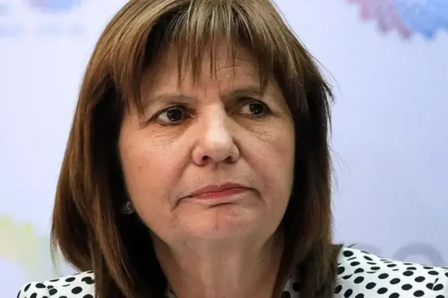 Patricia Bullrich, responsable del operativo de seguridad en la Marcha de Jubilados
