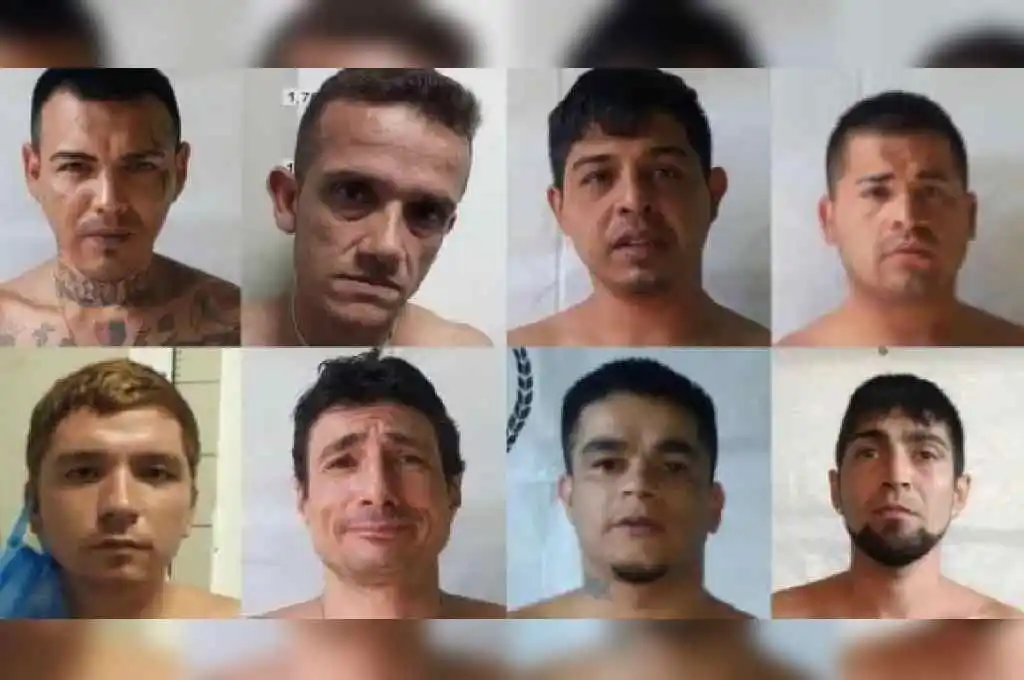 Imágenes de los evadidos del penal de Piñero