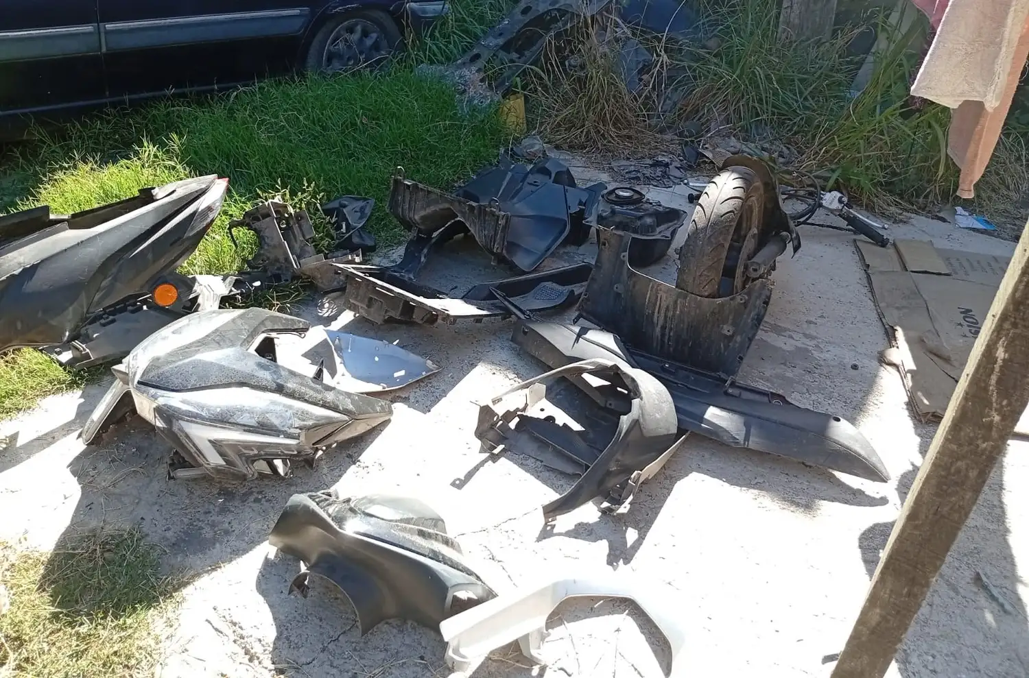 La moto fue descubierta en un domicilio del barrio La Herradura.