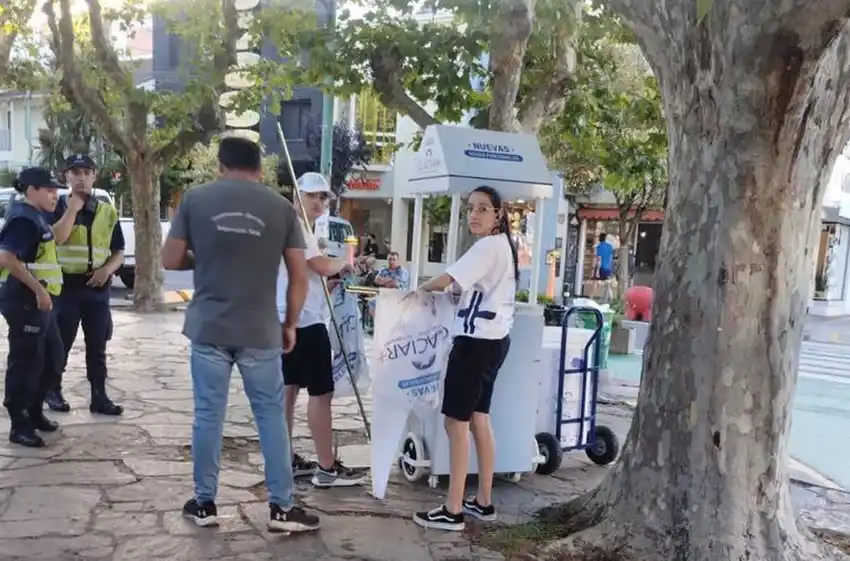 Clausuran una promoción de agua mineral que se hacía de forma ilegal