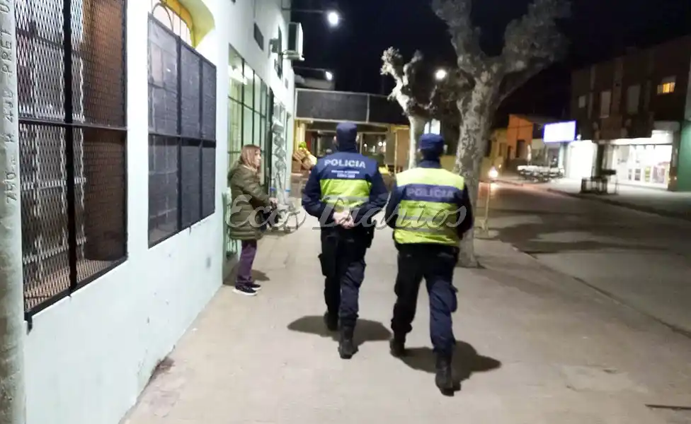 Rondines policiales en Quequén
