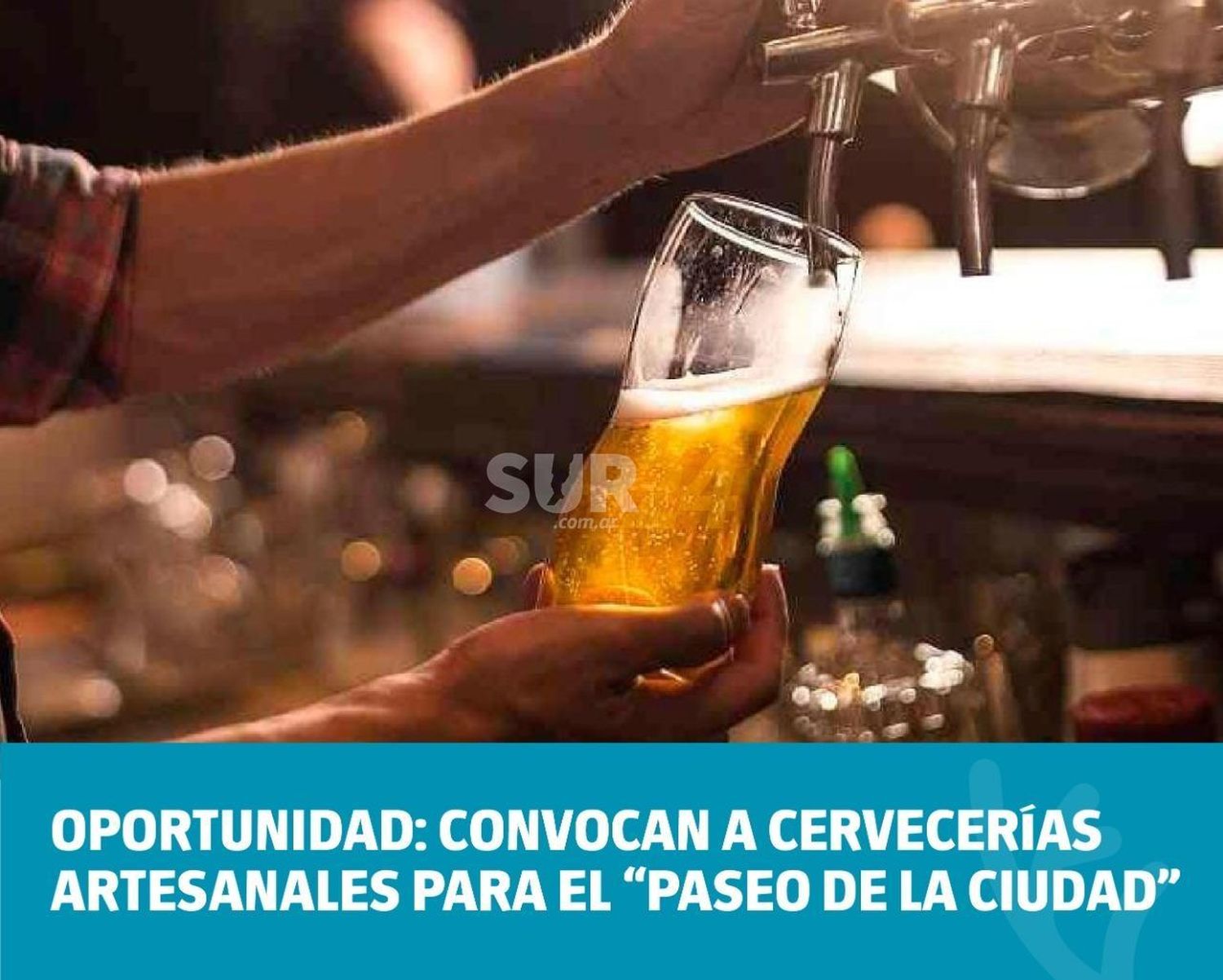 Convocan a cervecerías artesanales para el “Paseo de la Ciudad”