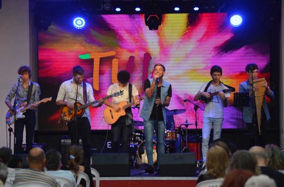 Tunay, los músicos jujeños que repartieron alegría en Espacio Clarín