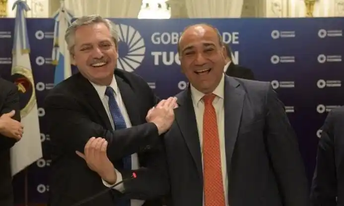 Alberto Fernández visita Tucumán junto a Juan Manzur