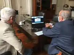 Tras una reunión con Kicillof, Lunghi aguarda certezas sobre posibles medidas