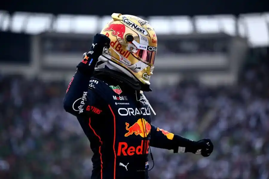F1: Verstappen festejó en México