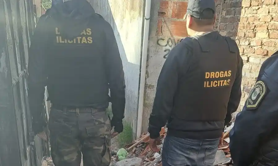 Intervino en el procedimiento la Delegación de Drogas Ilícitas Zárate Campana.