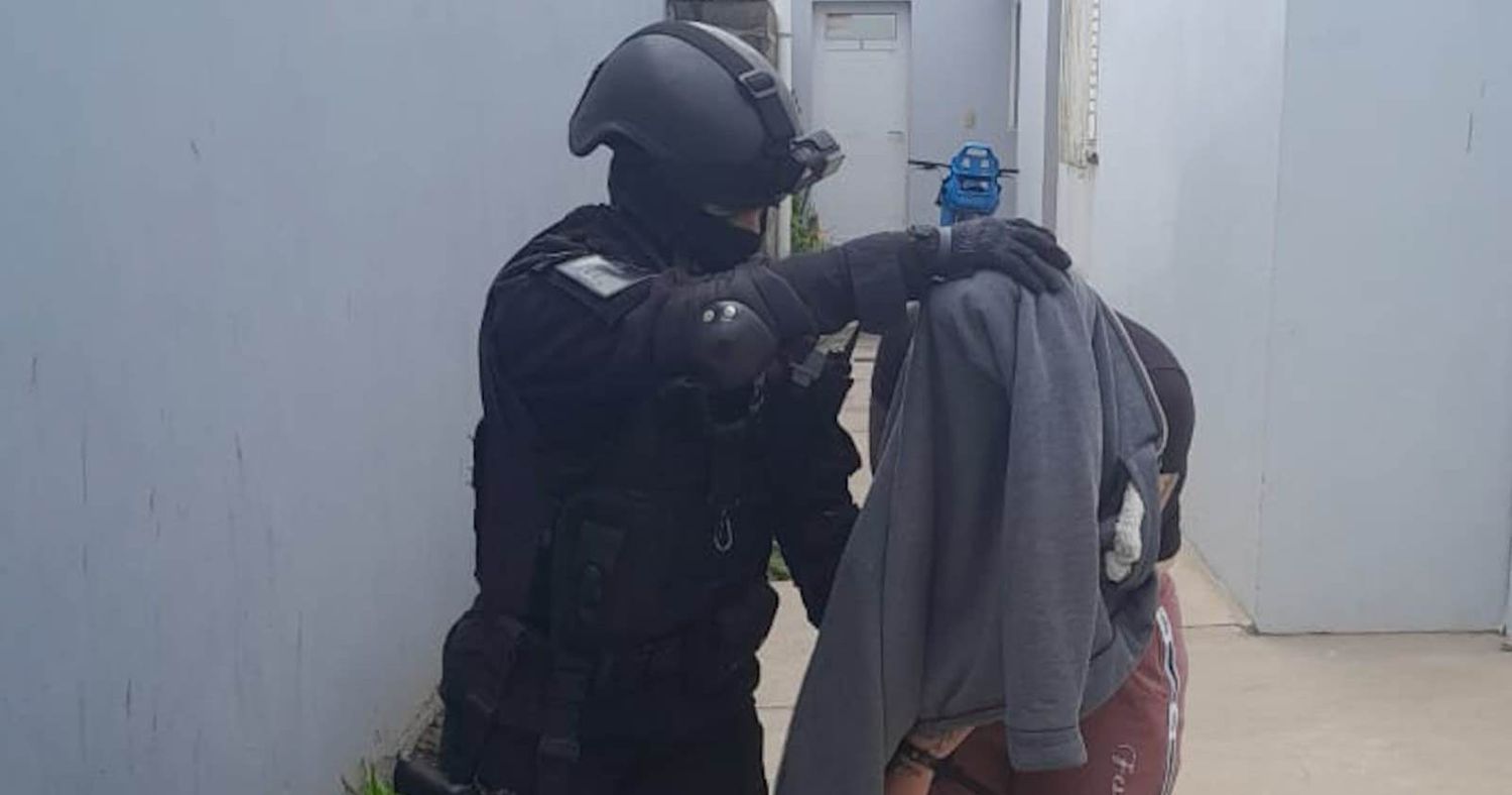 La mujer fue detenida durante un allanamiento en La Florida.