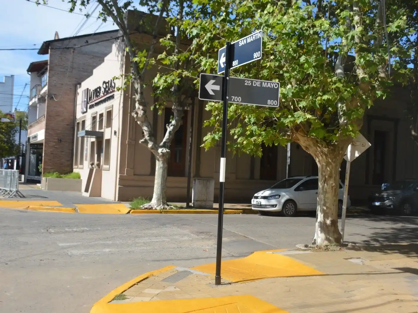 Recambio de nomenclatura en el sector céntrico y la periferia de la ciudad. Foto: MVT