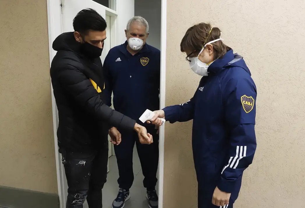 Wanchope Ábila fue el único ausente en los hisopados del plantel de Boca 