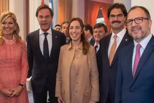 Vidal se reunió con Máxima, con eje en las obras hidráulicas de la Provincia