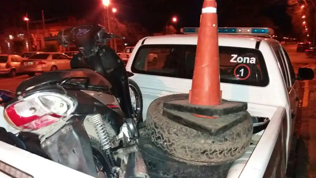 Secuestraron una motocicleta